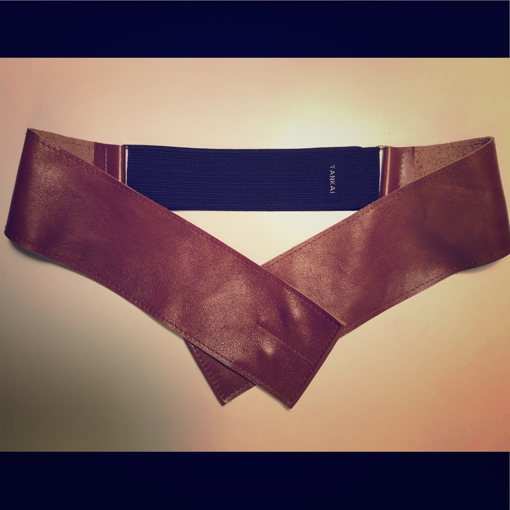 Handmade Italian leather belt